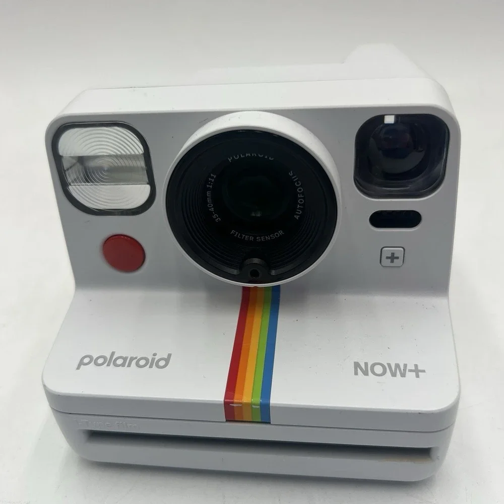 Polaroid Now + Plus Instant Camera Rechargeable White PRD009061 For Parts